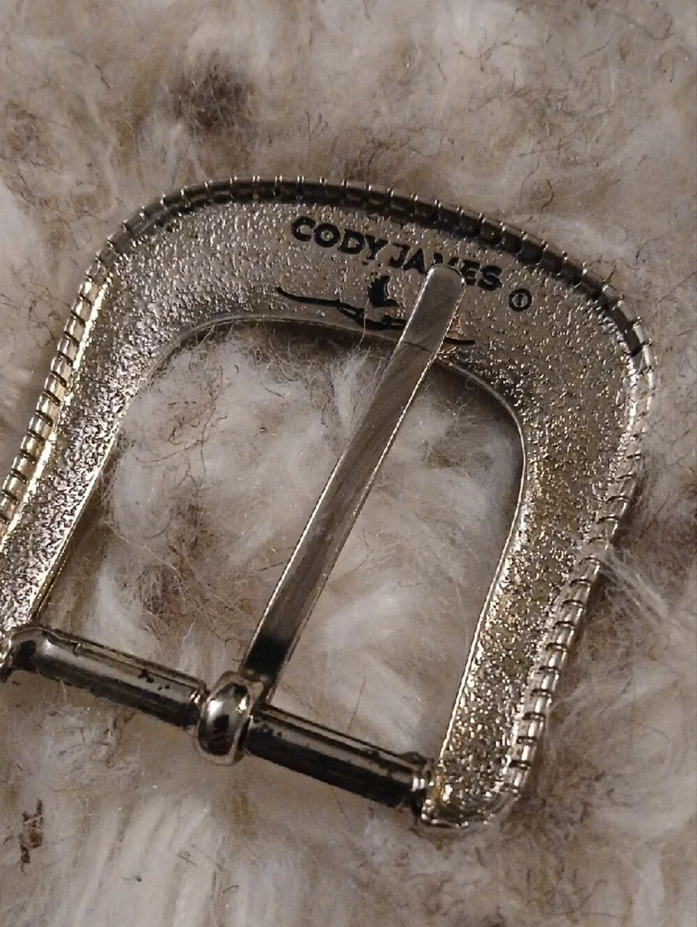 CODY JAMES Engraved Silver Western Belt Buckle - BRAND NEW